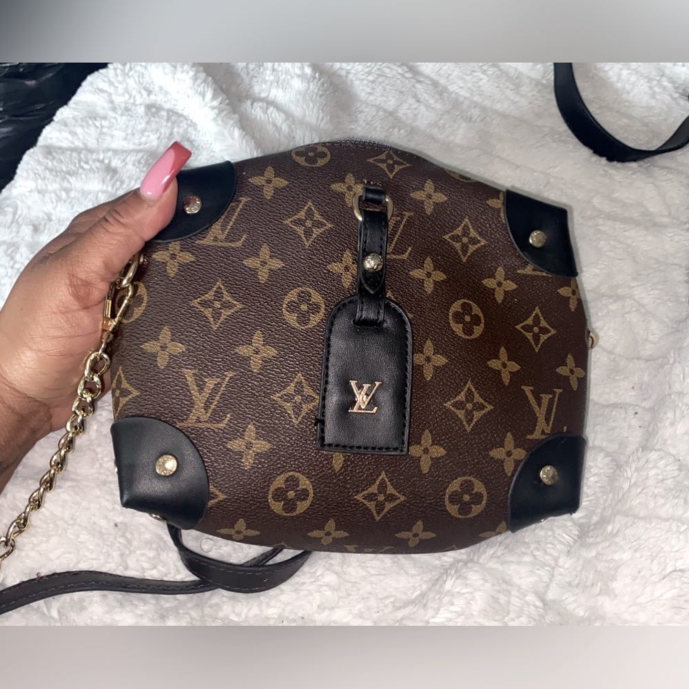 Brown Monogram Crossbody Bag